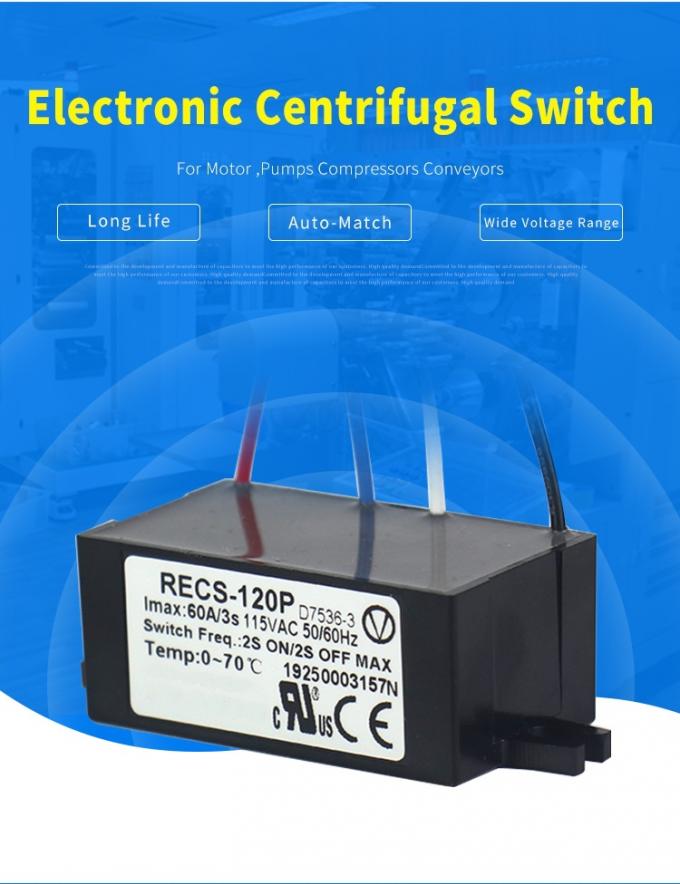 Commutateur centrifuge électronique de RECS-120P