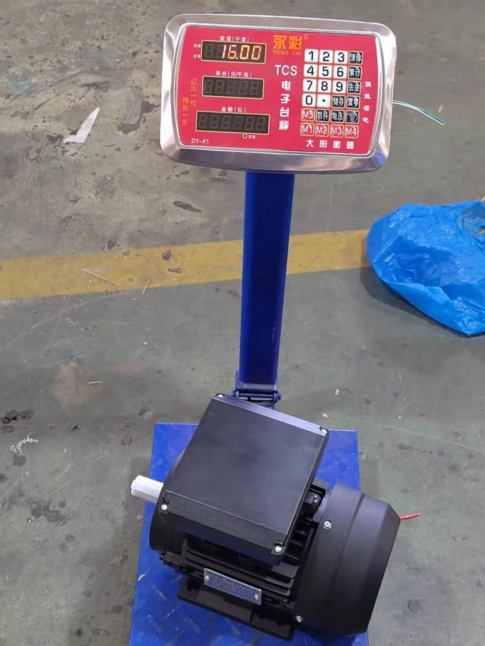 Moteur &eacute;lectrique &agrave; courant alternatif &agrave; une seule phase de 2,2 kW de 3 ch 380 V 50 Hz 2300 tours par minute bo&icirc;tier en aluminium ferm&eacute; r&eacute;sistant &agrave; l'explosion 110 V moteur de pompe 5 kW 13