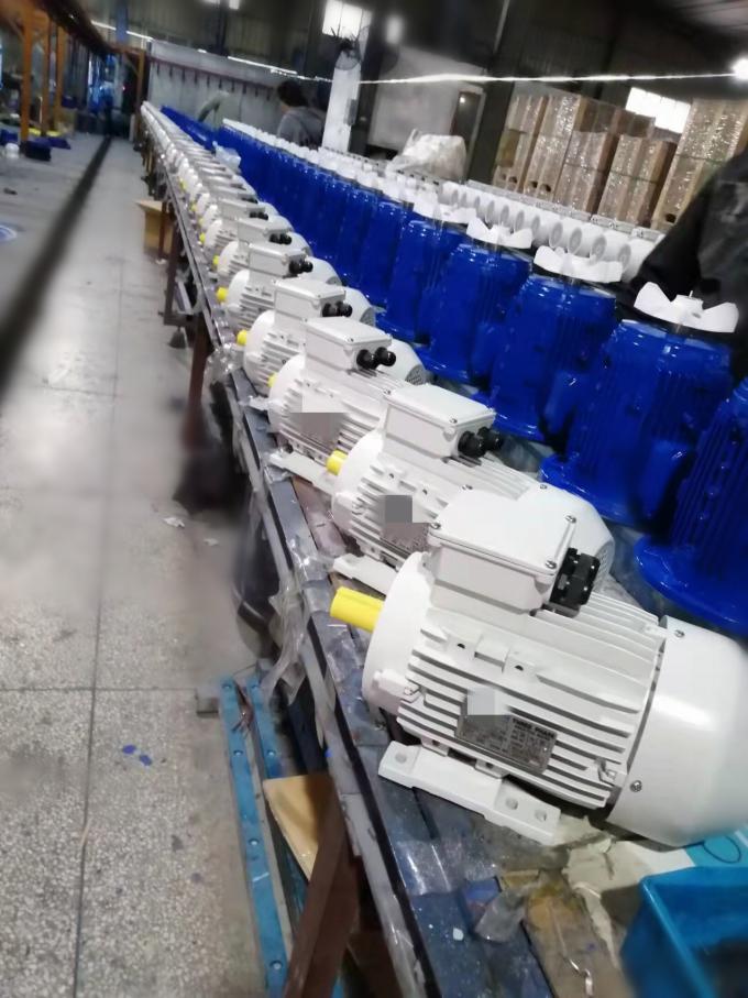Moteur &eacute;lectrique &agrave; courant alternatif &agrave; une seule phase de 2,2 kW de 3 ch 380 V 50 Hz 2300 tours par minute bo&icirc;tier en aluminium ferm&eacute; r&eacute;sistant &agrave; l'explosion 110 V moteur de pompe 5 kW 20
