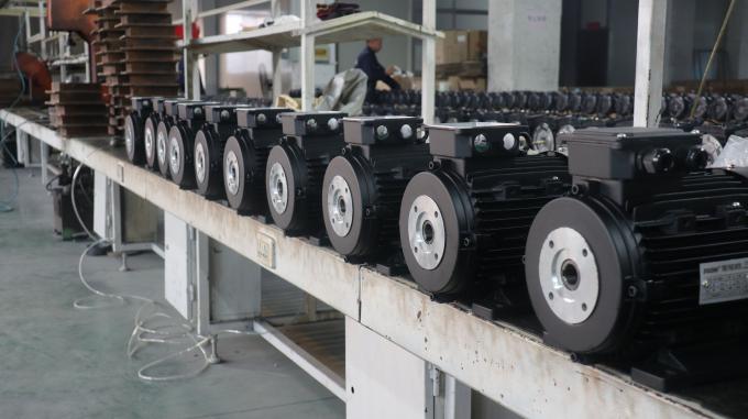 Moteur électrique asynchrone étanche 50Hz 60Hz 0,09kW 0,12CV à quatre pôles 380V 1500RPM triphasé fermé 220V CA 6