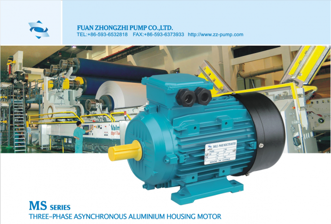 5.5KW 4HP Moteur électrique à induction triphasé Arbre mâle 380V AC Volta 50Hz imperméable à l'eau 5KW Puissance nominale pour machine à nettoyer 4