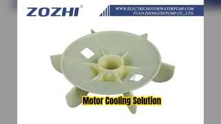 Pale de ventilateur en plastique blanc 24x151mm 7 pales