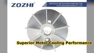 Solution de pale de ventilateur de refroidissement de moteur électrique à cadre Y2 225