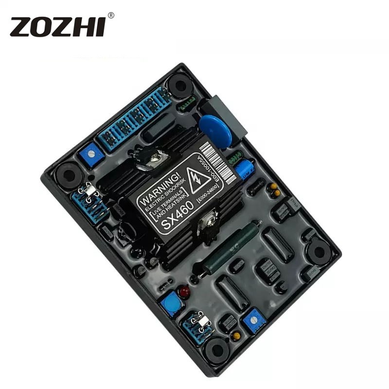 Régulateur De Tension AVR Pour Générateur Diesel 4 KW à 7.5 KW | Compatible Moteurs 9HP à 14HP | Condensateur 450V680uF | Régulation Monophasée