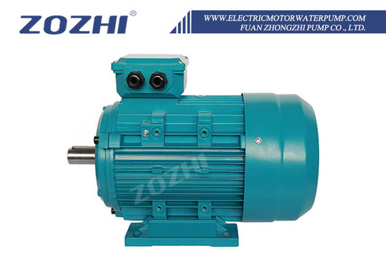 Moteur asynchrone triphasé ZOZHI haute qualité et haute efficacité 0,75KW 220V 1400RPM étanche IE2 pour ventilateur domestique
