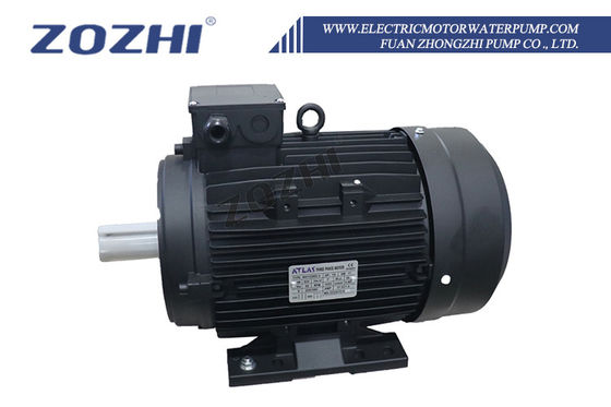 Moteur asynchrone triphasé à haut rendement ZOZHI 0,55KW 380V/440V 50Hz/60Hz 1430RPM IP44 Étanche Bride de montage IE2 pour